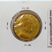 Malawi 1 Kwacha 1996 Aço Latão, (UNC), World Coins Malawi KM 28