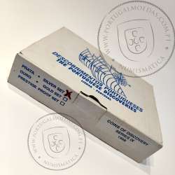 IX Série dos descobrimentos Prata PROOF ano 1998, "Vasco da Gama e o Caminho Marítimo para a Índia", World Coins Portugal KMPS37