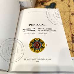 8th Portuguese Discoveries Series in Silver PROOF 1997, 4 coins 200$00 Silver 925%, "The Christian Mission", World Coins KM PS33