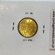 São Tomé e Príncipe, 50 Cêntimos 1977 Latão, F.A.O. , (Soberba), World Coins Saint Thomas & Prince KM 25