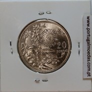 São Tomé and Príncipe, 20 Dobras 1977 Copper-nickel, F.A.O., (UNC), World Coins Saint Thomas & Prince KM 30