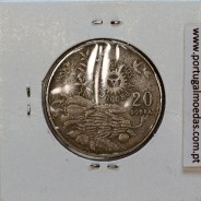 São Tomé e Príncipe, 20 Dobras 1977 Cupro-Níquel, F.A.O. , (MBC), World Coins Saint Thomas & Prince KM 30