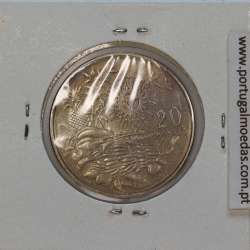 São Tomé e Príncipe, 20 Dobras 1977 Cupro-Níquel, F.A.O. , (MBC), World Coins Saint Thomas & Prince KM 30