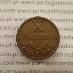 MOEDA DE DEZ CENTAVOS (X CENTAVOS) BRONZE 1968 MBC+ MOEDA DE DEZ CENTAVOS (X CENTAVOS) BRONZE 1968 MBC+