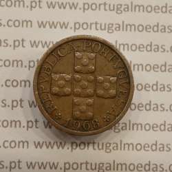 MOEDA DE DEZ CENTAVOS (X CENTAVOS) BRONZE 1968 MBC+ MOEDA DE DEZ CENTAVOS (X CENTAVOS) BRONZE 1968 MBC+