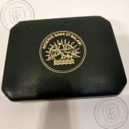 Malawi One Crown 1966 Cuproníquel Comemorativa do dia da Republica, em estojo original, (PROOF), World Coins Malawi KM 5