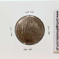 São Tomé and Príncipe, 500 Dobras 1997 Chromium clad steel, F.A.O., (VF), World Coins Saint Thomas & Prince KM 89