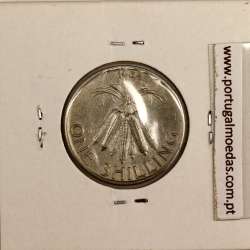 Malawi Shilling 1964 Cupro níquel, (MBC), World Coins Malawi KM 2