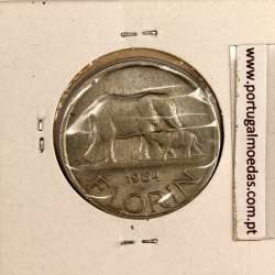 Malawi Florin 1964 Cupro níquel, (MBC), World Coins Malawi KM 3