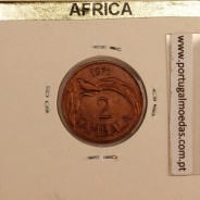 Malawi 2 Tambala 1971 Bronze, (MBC), World Coins Malawi KM 8