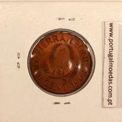 Sierra Leone, 1 cent 1964 Bronze, (XF), World Coins Sierra Leone KM 17