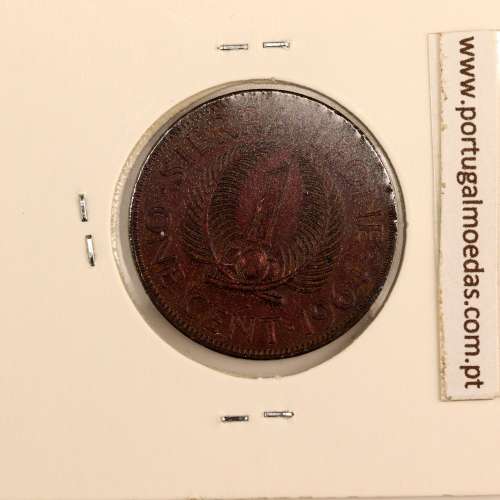 Sierra Leone, 1 cent 1964 Bronze, (VF), World Coins Sierra Leone KM 17