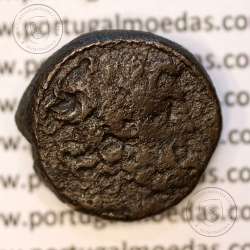 Ancient GreeK coin, Seleukis and Pieria, Antioch, circa 63-40 BC. Æ Tetrachalkon, Legend: ΑΝΤΙΟΧΕΩΝ ΤΗΣ / ΜΗΤΡΟΠΟΛΕΩΣ
