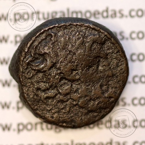 Ancient GreeK coin, Seleukis and Pieria, Antioch, circa 63-40 BC. Æ Tetrachalkon, Legend: ΑΝΤΙΟΧΕΩΝ ΤΗΣ / ΜΗΤΡΟΠΟΛΕΩΣ