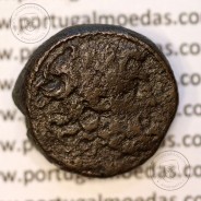 Selêucia Piéria Æ Tetrachalkon Bronze, Antioquia, Síria, ano incerto entre 63 e 40 a.C. Legenda: ΑΝΤΙΟΧΕΩΝ ΤΗΣ / ΜΗΤΡΟΠΟΛΕΩΣ