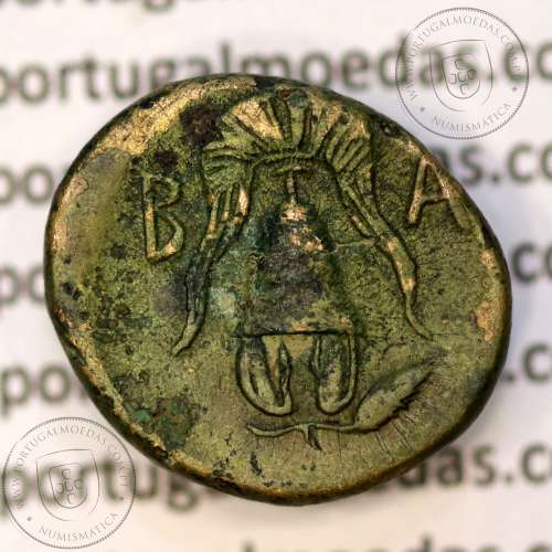 Ancient greeK coin, Æ half unit, Macedonian Kingdom, Interregnum 288-277 BC,  AE 17mm,  (Sear 6781)