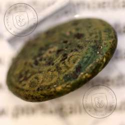 Ancient greeK coin, Æ half unit, Macedonian Kingdom, Interregnum 288-277 BC,  AE 17mm,  (Sear 6781)