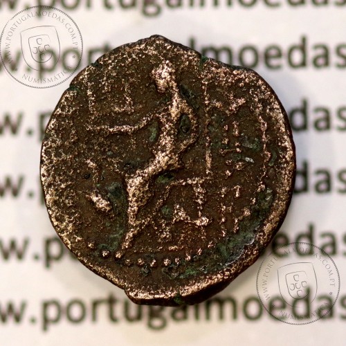Reino da Selêucida ANTIOCHUS IV EPIPHANES ano 175-164 a.C., Æ 16 Chalkon, Tigre (Iraque), legenda BAΣIΛEΩΣ ANTIOXOY, Sear 6990