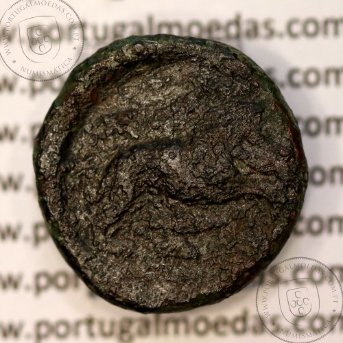 Reino Trácio, Rei Lisímaco, ano 306 a 281 a.C. Æ 21 "Unidade" Bronze,  Legenda: BAΣIΛEΩΣ ΛYΣIMAXOY , (Sear 6819)