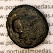 Reino da Macedônia Æ 18, Antigonos Gonatas 277-239 a.C., Legenda: B-A ANT, Sear 6786