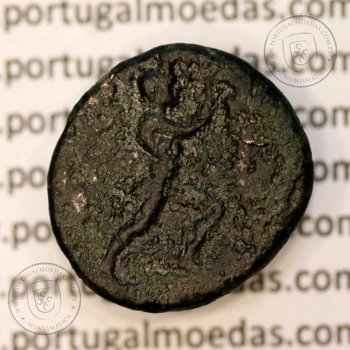 Reino da Macedônia Æ 18, Antigonos Gonatas 277-239 a.C., Legenda: B-A ANT, Sear 6786