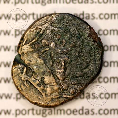 Pontos, Komana, Æ22 (Tetrachalque), ano 85-65 a.C., época de Mithradates VI, ano 120-63 a.C., Pontos, legenda: KOMA-NΩN