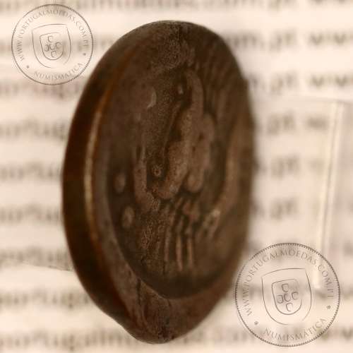 Moeda da Grécia antiga, Sicília, Akragas, Æ 27 Hemilitron, ano 420-406 a.C., (Calciati 11)