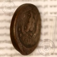 Moeda da Grécia antiga, Sicília, Akragas, Æ 27 Hemilitron, ano 420-406 a.C., (Calciati 11)