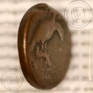 Ancient greeK coin,  Sicily, Akragas, Æ 28mm Hemilitron, 420-406 BC.