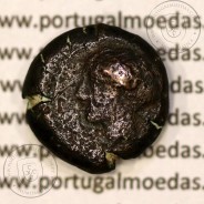 Sicília, Siracusa. época de Dionísio I, ano 415-405 a.C., Hemilitron Æ 17 mm, (Sear 1185)
