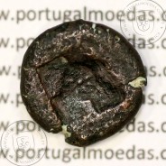 Sicília, Siracusa. época de Dionísio I, ano 415-405 a.C., Hemilitron Æ 17 mm, (Sear 1185)