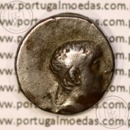 Ariobarzanes I Philoromaios, Ano 95-63 a.C. Capadócia, AR Dracma 16 mm, Legend BAΣIΛEΩΣ AΡIOBAΡZANOY ΦIΛOΡΩMAIOY KH, (Sear7302)