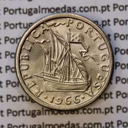 2$50 escudos 1966  cuproníquel, 2 escudos e 50 centavos 1966 da República Portuguesa, (Soberba), World Coins Portugal KM 590 2$50 escudos 1966  cuproníquel, 2 escudos e 50 centavos 1966 da República Portuguesa, (Soberba), World Coins Portugal KM 590