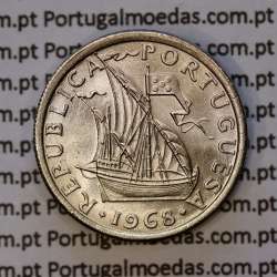 2$50 escudos 1968  cuproníquel, 2 escudos e 50 centavos 1968 da República Portuguesa, (Soberba), World Coins Portugal KM 590 2$50 escudos 1968  cuproníquel, 2 escudos e 50 centavos 1968 da República Portuguesa, (Soberba), World Coins Portugal KM 590