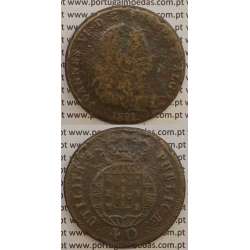 MOEDA PATACO (40 RÉIS) BRONZE 1821 (BC-) LEGENDA SEPARADA MOEDA PATACO (40 RÉIS) BRONZE 1821 (BC-) LEGENDA SEPARADA