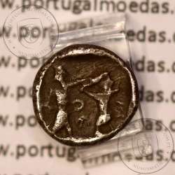 Ancient greeK coin, Sidon, Phoenicia, AR sixteenth shekel, Abdashtart I. 365-352 BC., (1/16 shekel), Sear 5940