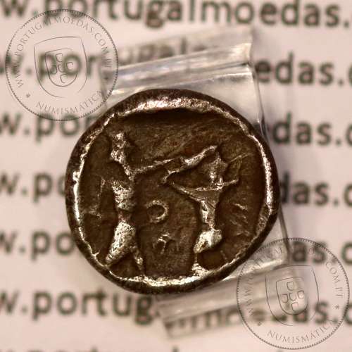 Ancient greeK coin, Sidon, Phoenicia, AR sixteenth shekel, Abdashtart I. 365-352 BC., (1/16 shekel), Sear 5940