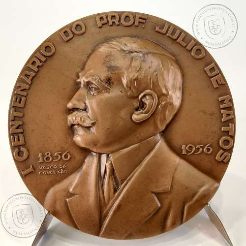 Prof. Júlio de Matos 1856 -1922, 1º Centenário 1856 1956, Emérito médico e notável psiquiatra português