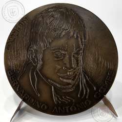 Bernardino António Gomes (1768 - 1823), Médico e Cientista emérito, Medalha Escultor Vasco Bernardo 1973