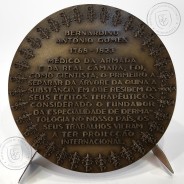 Bernardino António Gomes (1768 - 1823), Médico e Cientista emérito, Medalha Escultor Vasco Bernardo 1973