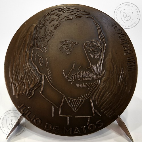 Júlio de Matos (1856 - 1922), Médico e Cientista emérito, Medalha Escultor Vasco Bernardo 1973