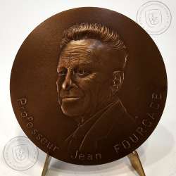 Professor Dr. Jean FOURCAD (1908 - 1983), Médico e Cientista Francês, Medalha Bronze