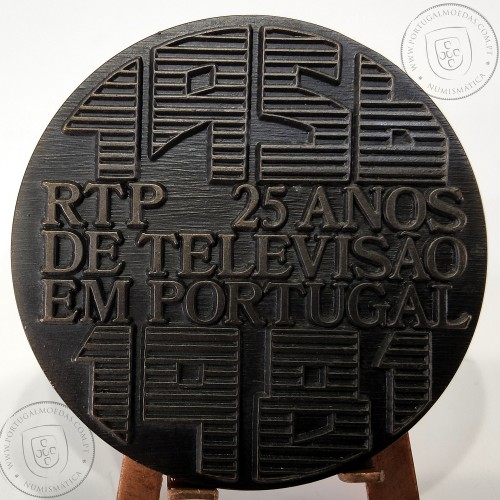 Cientista Adriano de Paiva 1847-1907, Físico português considerado um dos pioneiros da invenção da televisão, Medalha Bronze