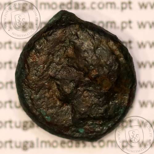 Zeugitania, Cartago, Æ16, ano 400-350 a.C., (SNG Cop 94-97)