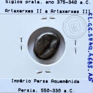 Ancient greeK coin, AR Siglos, Achaemenid Kingdom, time of Artaxerxes II to Artaxerxes III, 375-340 B.C.
