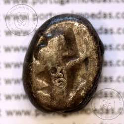 Ancient greeK coin, AR Siglos, Achaemenid Kingdom, time of Artaxerxes I to Darius II, 450-420 B.C.