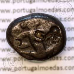 Ancient greeK coin, AR Siglos, Achaemenid Kingdom, time of Artaxerxes I to Darius II, 450-420 B.C.