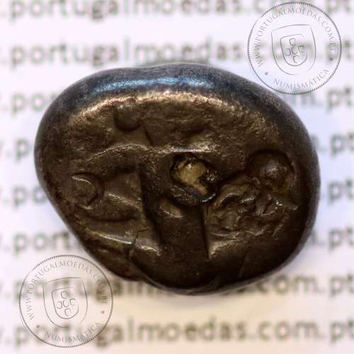 siglos prata, época de Artaxerxes I a Darius II, 450-420 a.C., Pérsia, Império Persa Aqueménida 550-330 a.C.