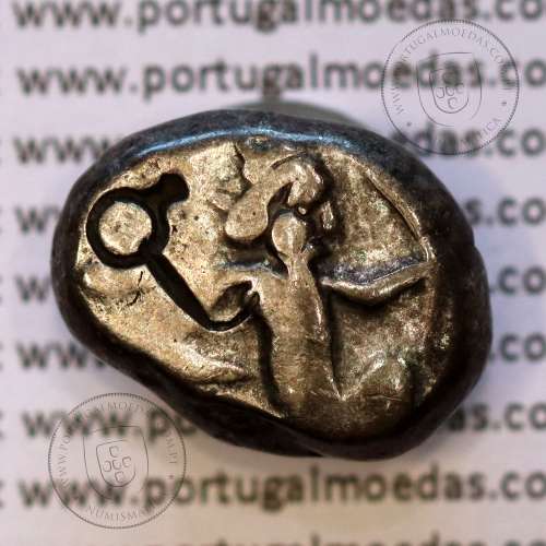 Ancient greeK coin, AR Siglos, Achaemenid Kingdom, time of Artaxerxes I to Darius II, 450-420 B.C.