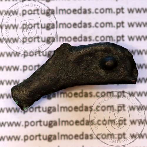 Ancient greeK coin, Olbia, Sarmatia. Bronze Dolphin Proto-Money, circa 550 a 350 BC., Æ 24mm, (Sear 1684)
